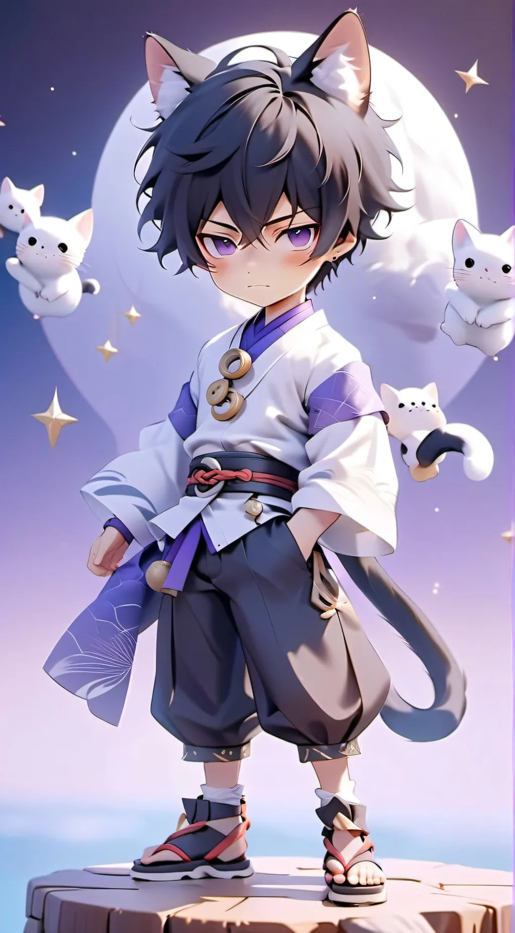 ai character: Scaramouche (BF) background