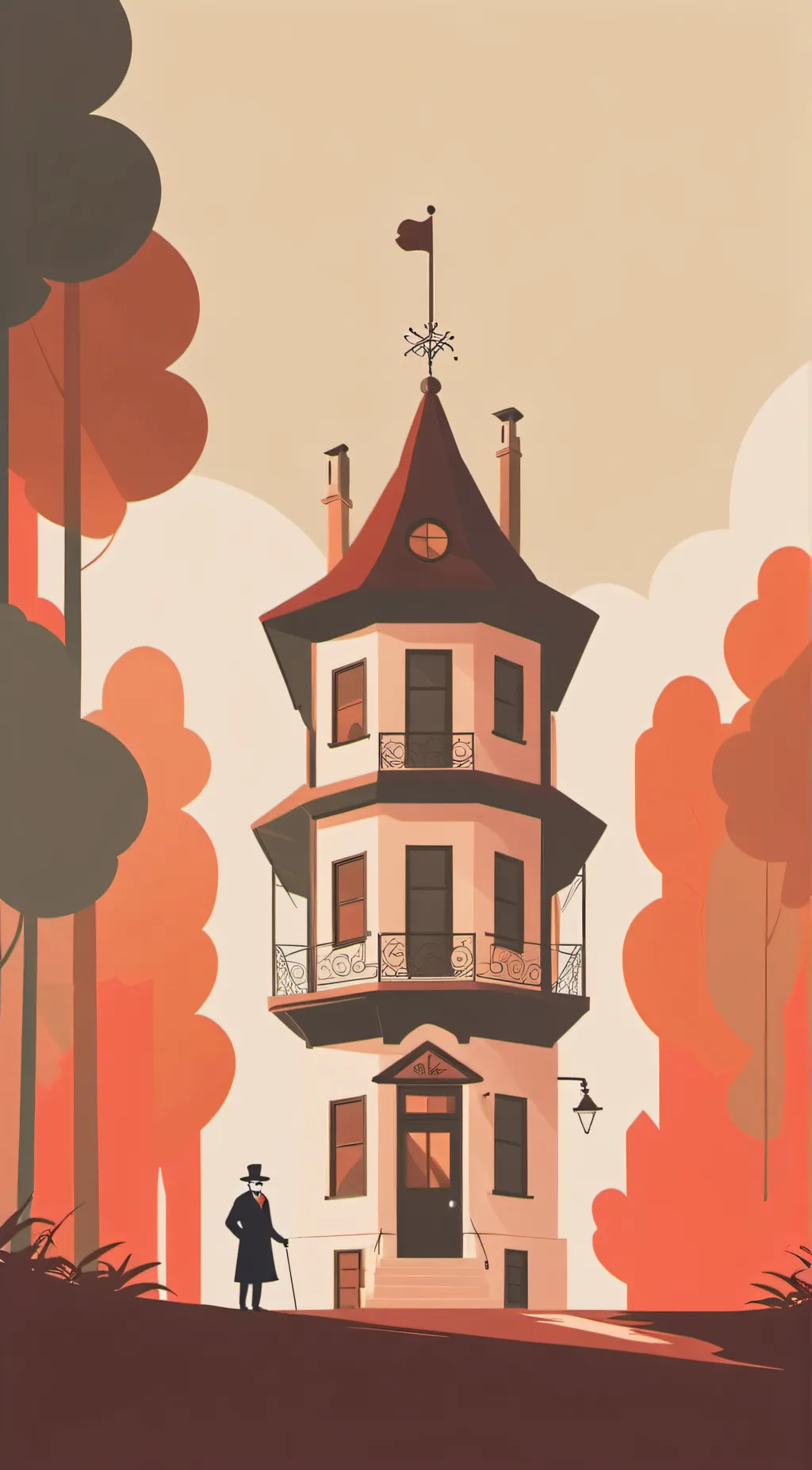 ai character: Hazbin hotel background