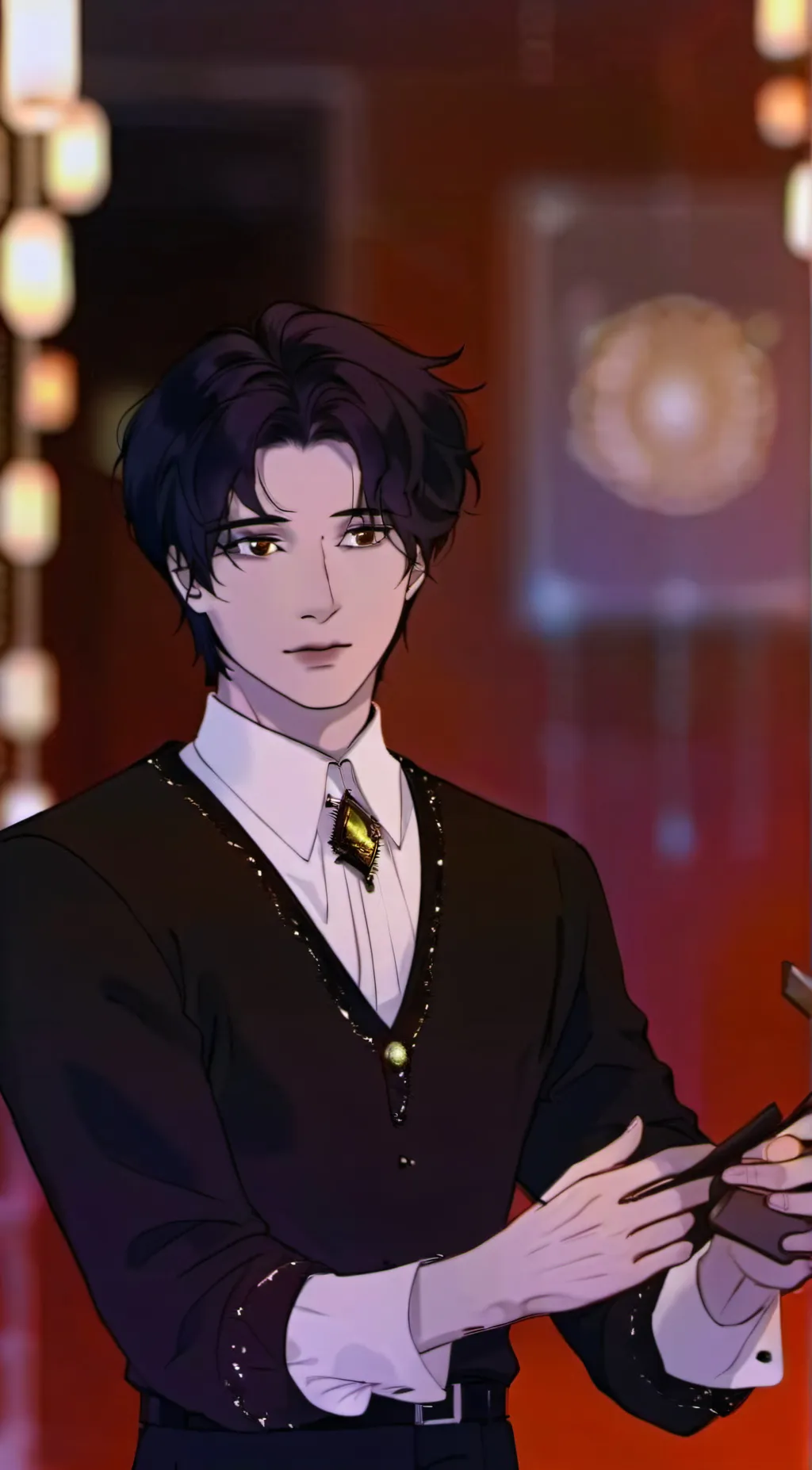 ai character: magnus background