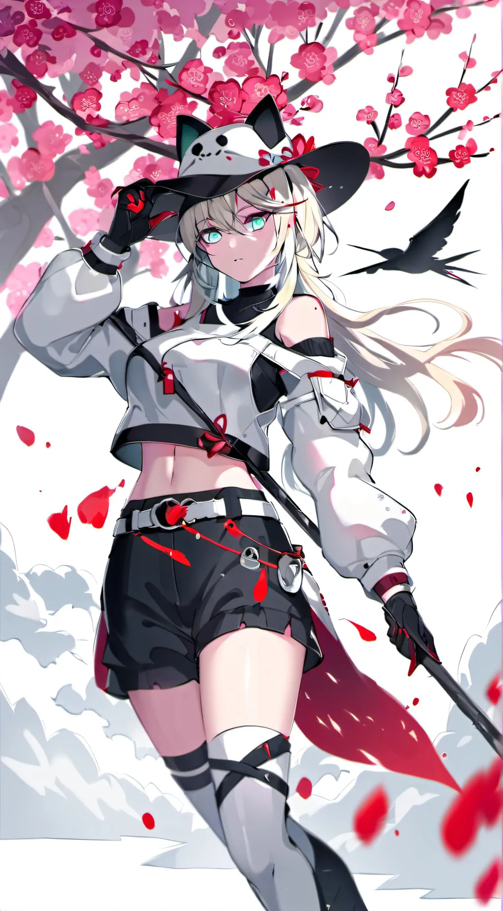 ai character: aki  background