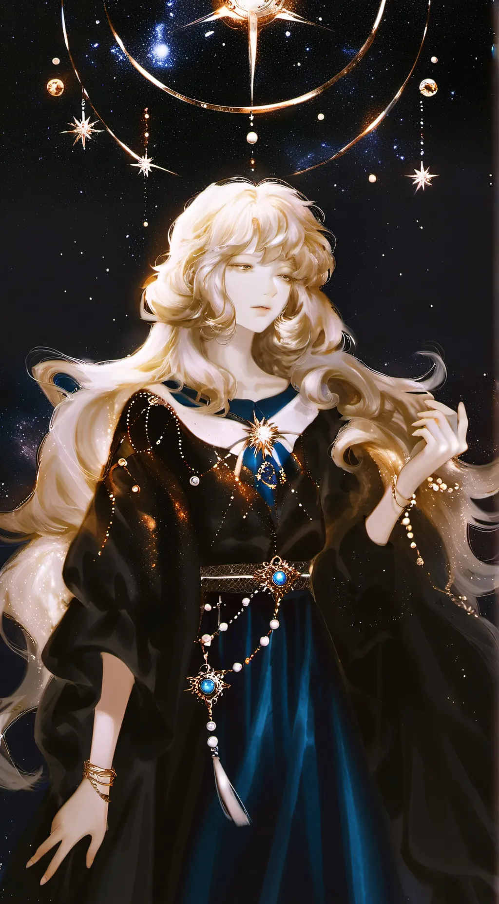 ai character: Mari★ background