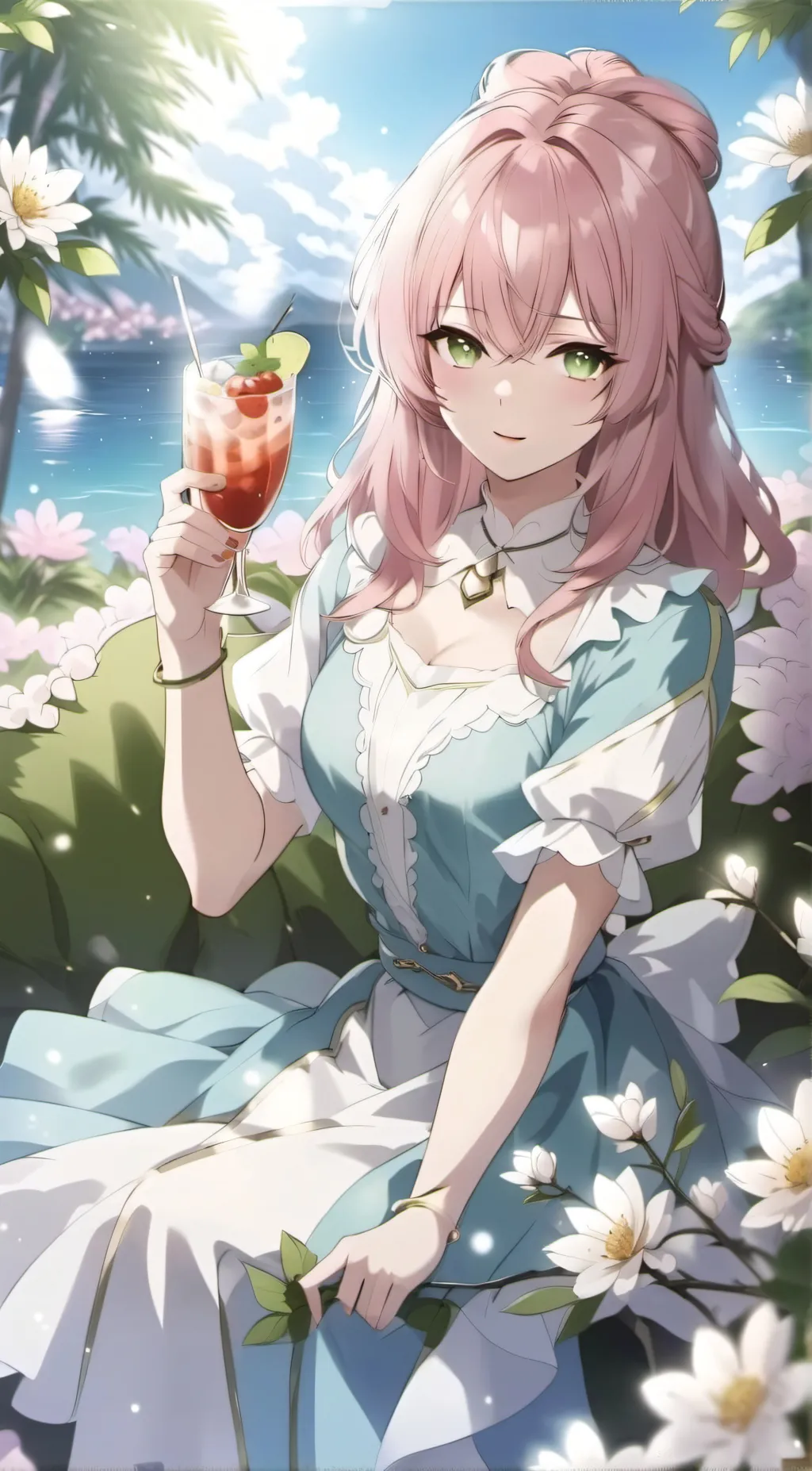 ai character: Ashley background