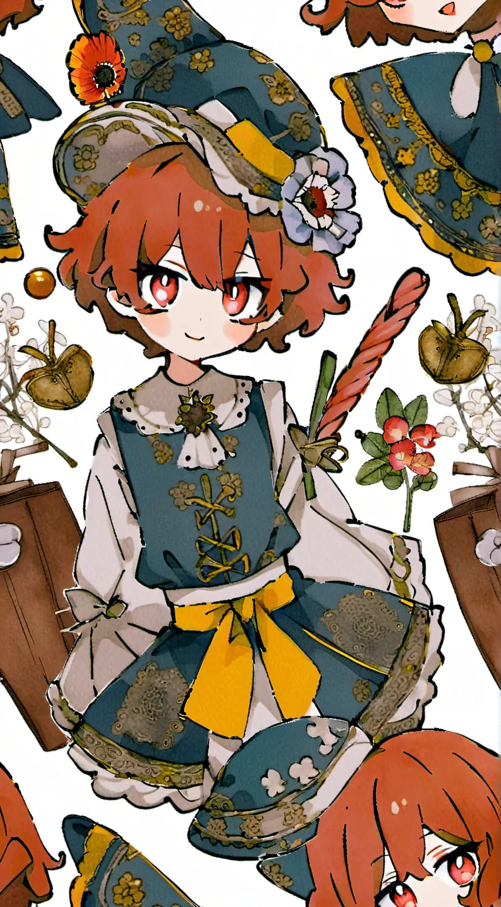 ai character: Lizzie background
