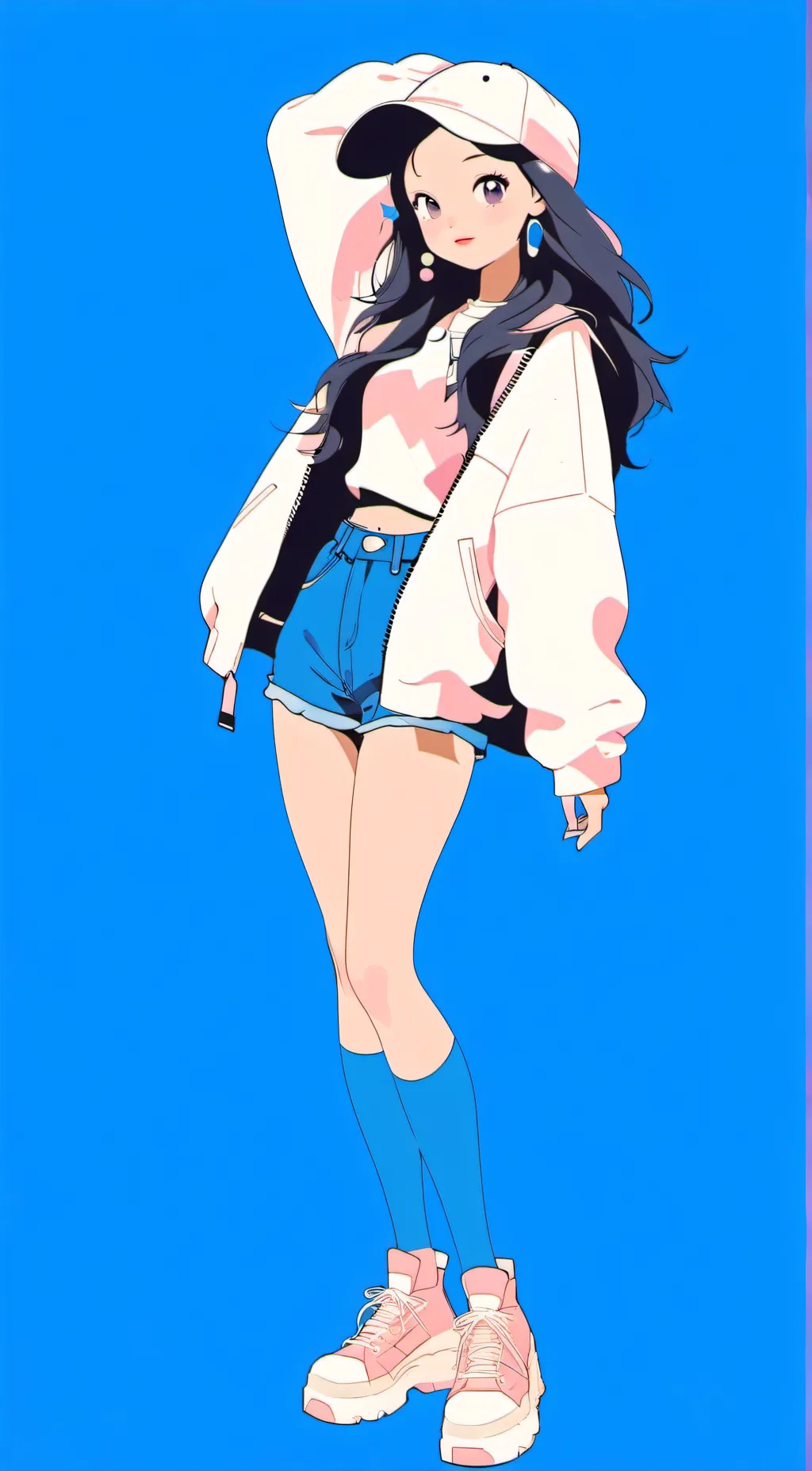 ai character: Angel  background