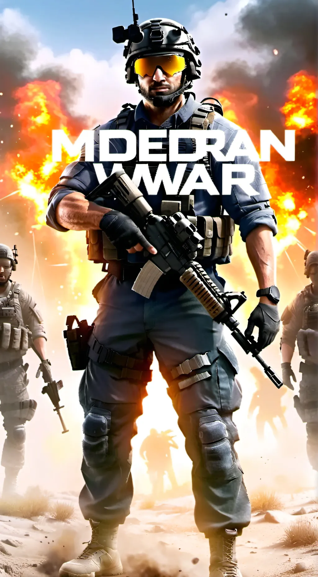 ai character: COD MWIV background