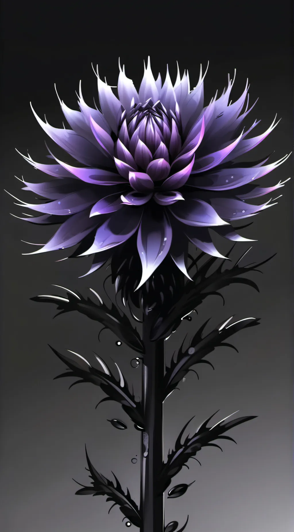 ai character: muscle flower background