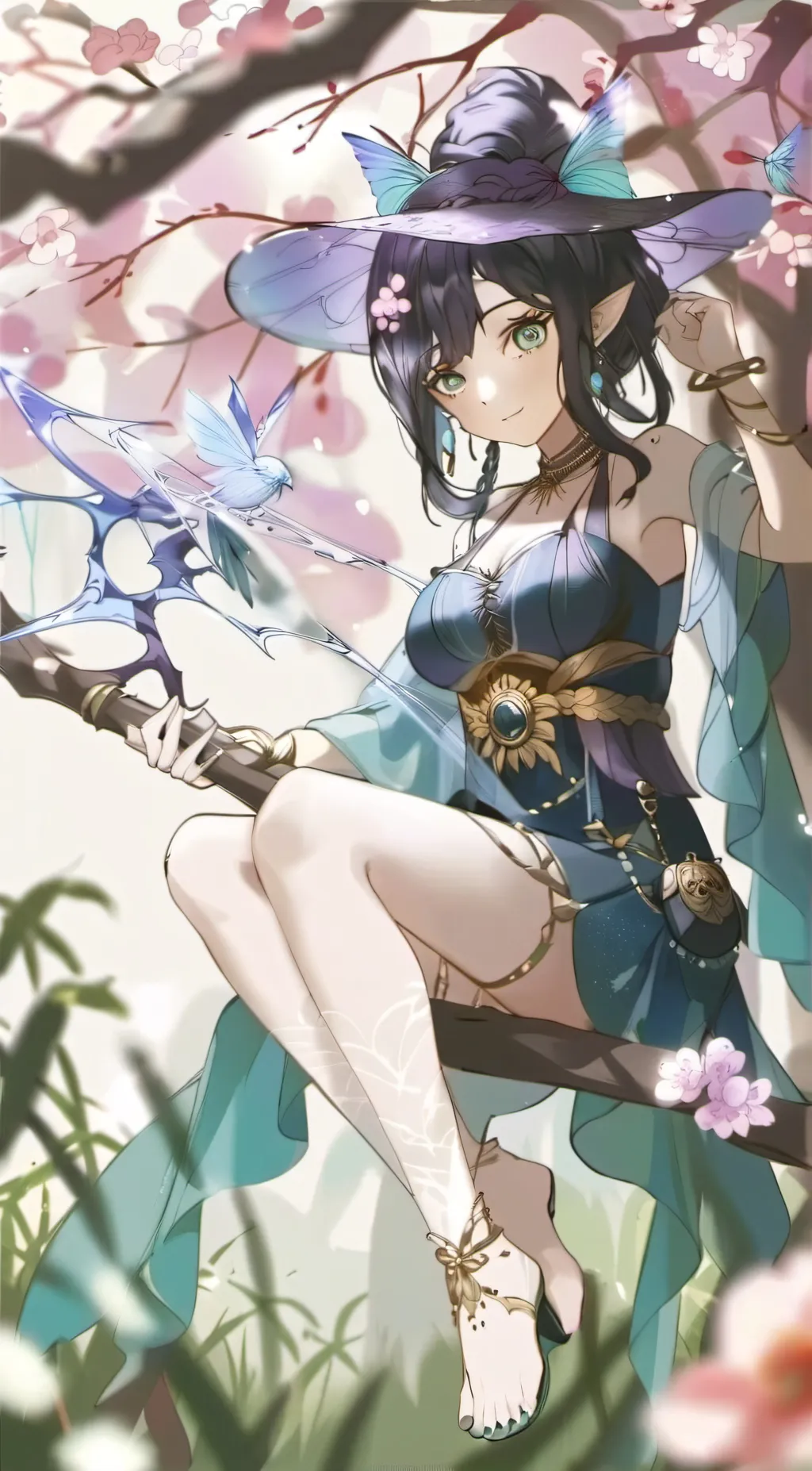 ai character: Luni background