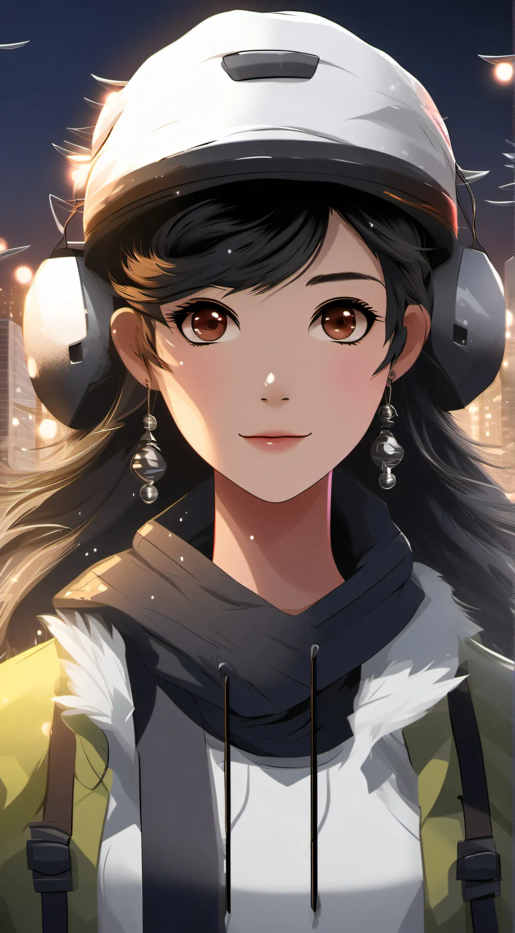 ai character: Panda pink  background