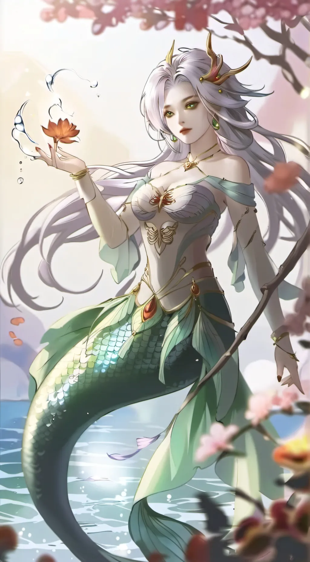 ai character: pearl background