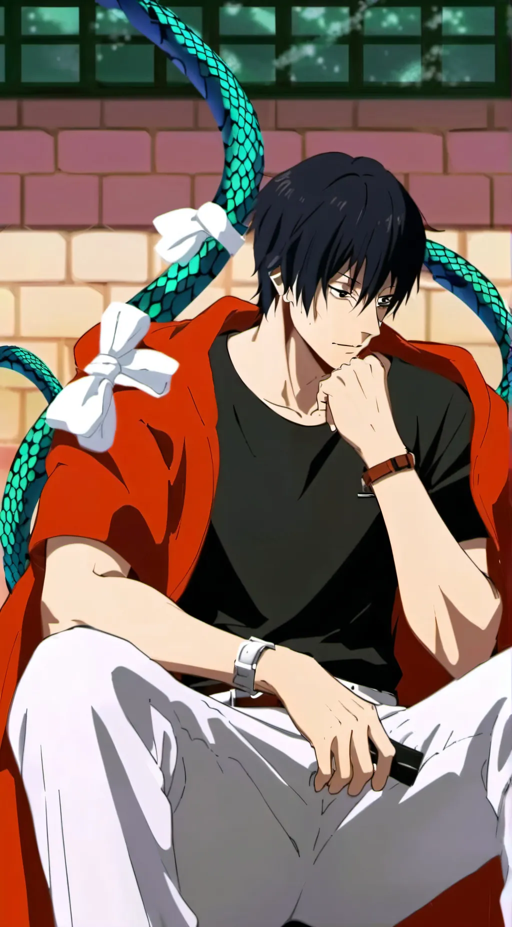 ai character: Toji Fushigoro background