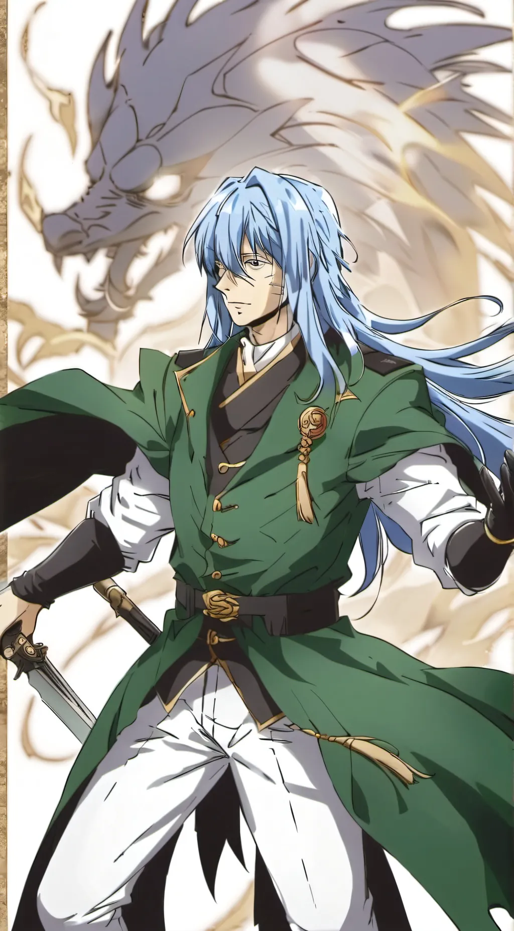 ai character: mahito  background