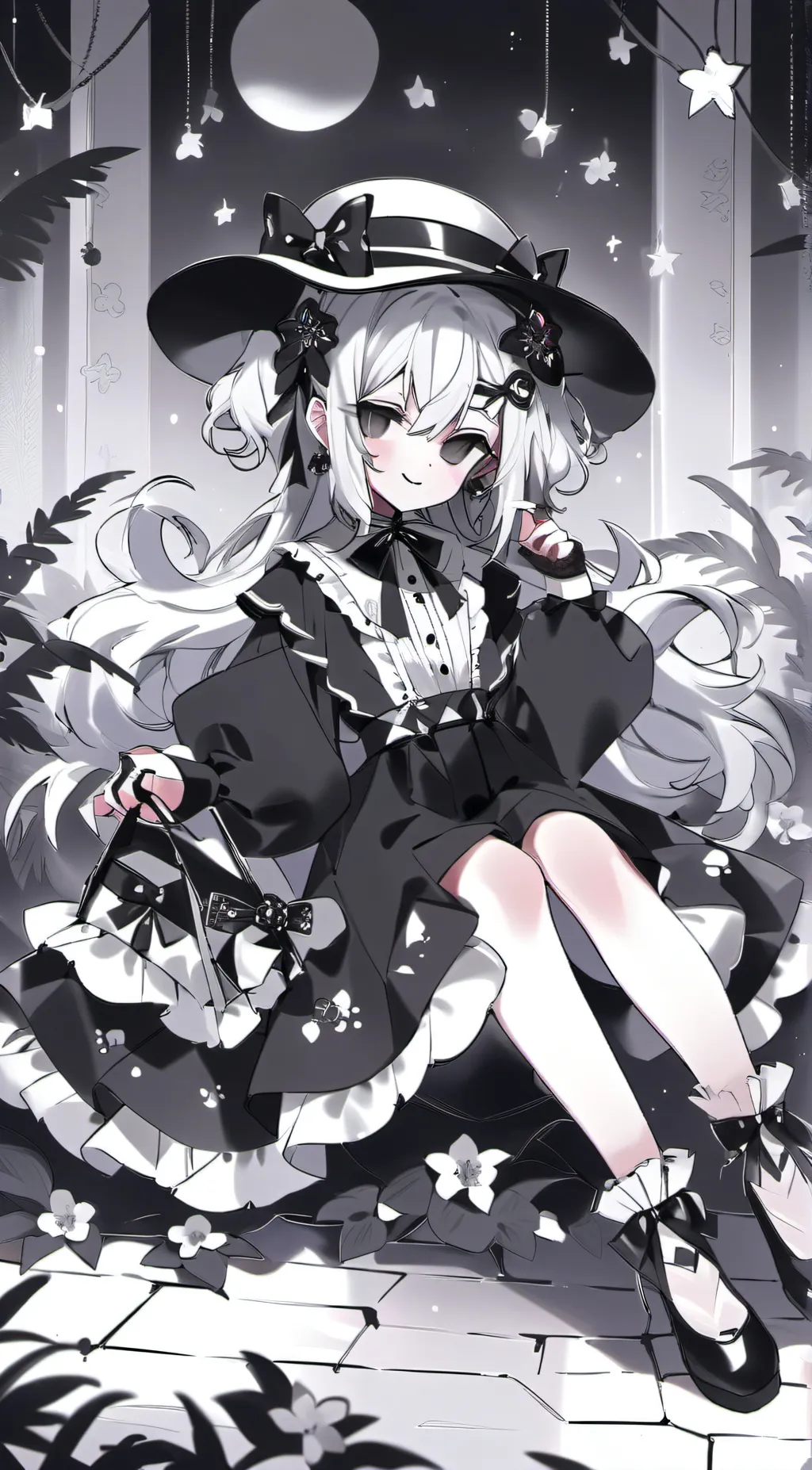 ai character: Mona and Kokomi background