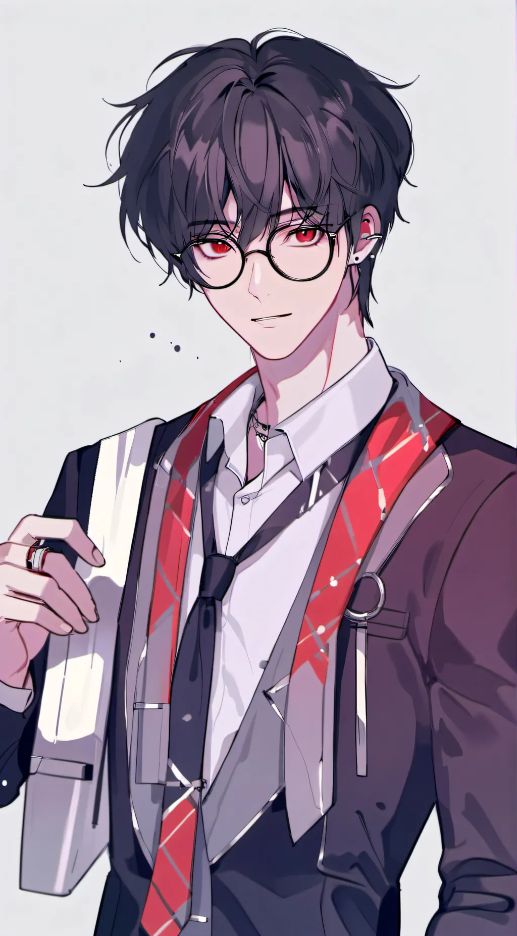 ai character: Akio  background