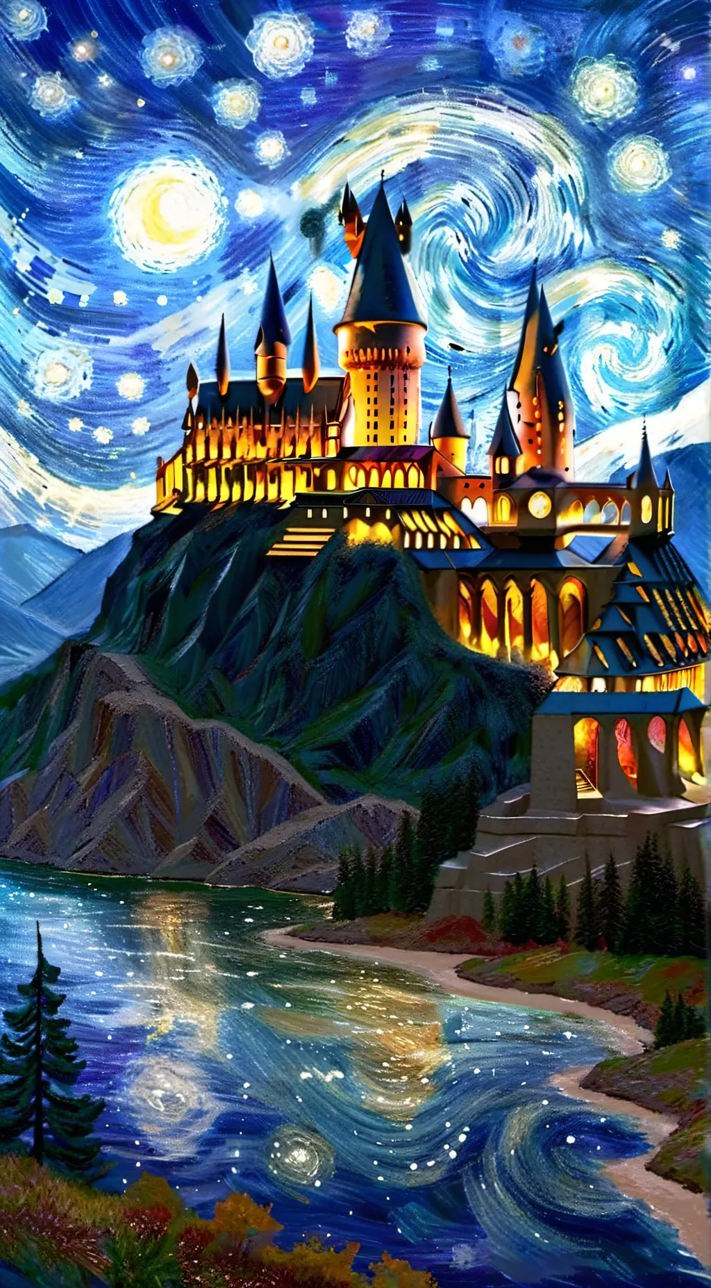 ai character: lexy at hogwarts background