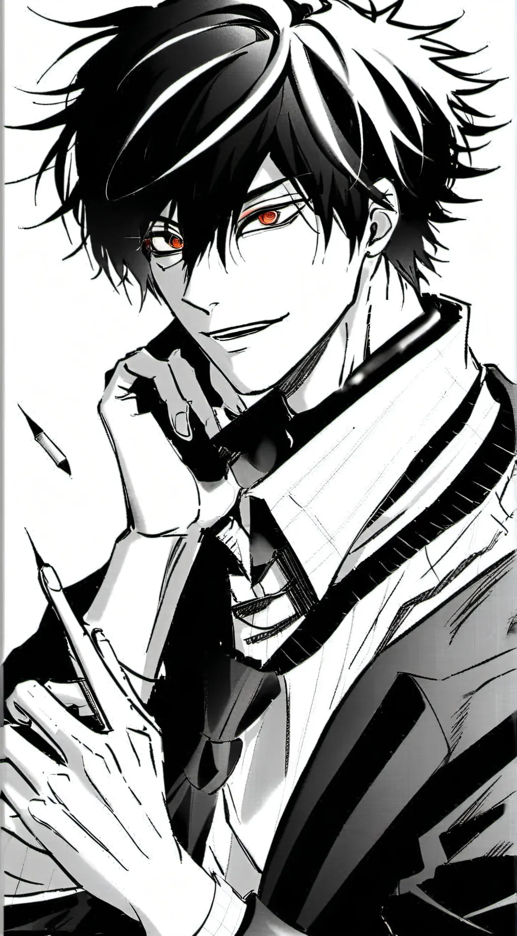 ai character: dabi-toya todoroki background