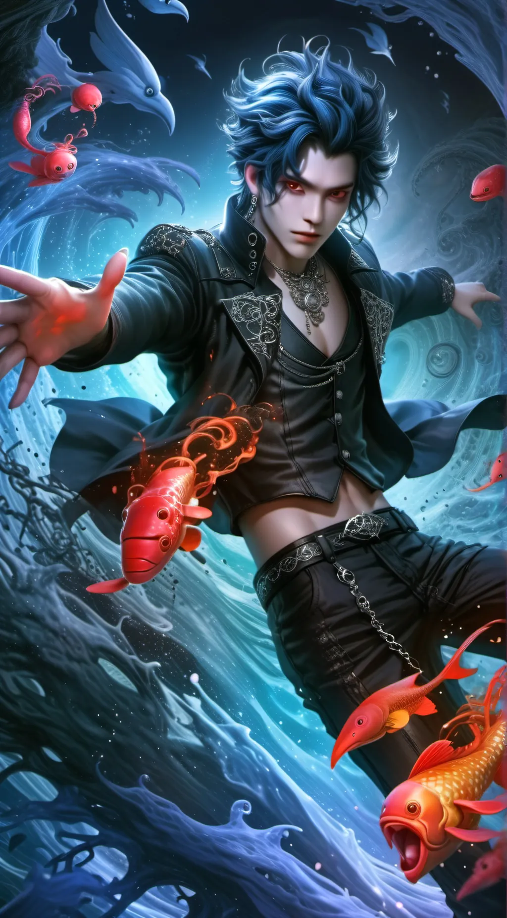 ai character: aries  background