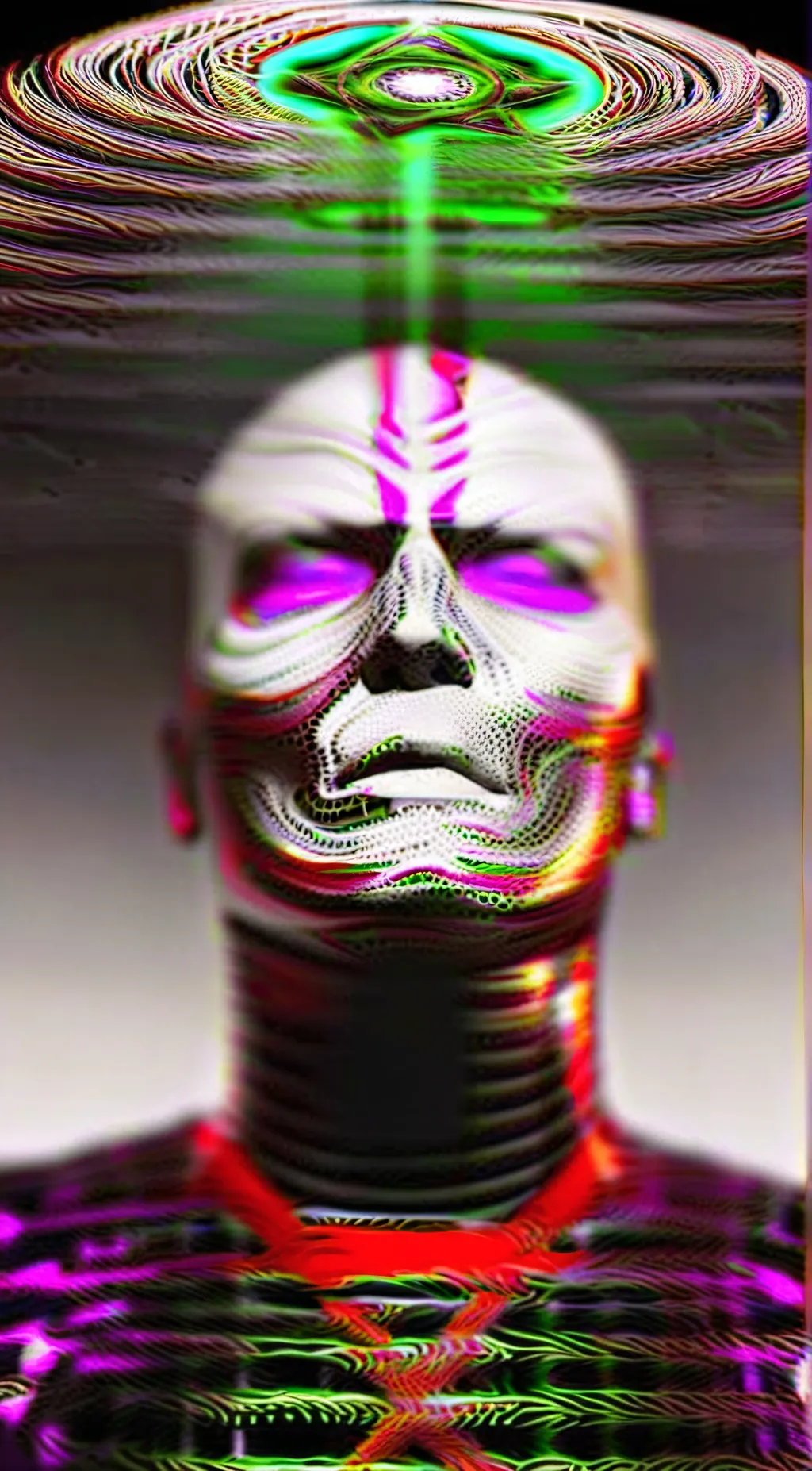 ai character: Basilisco de roko  background