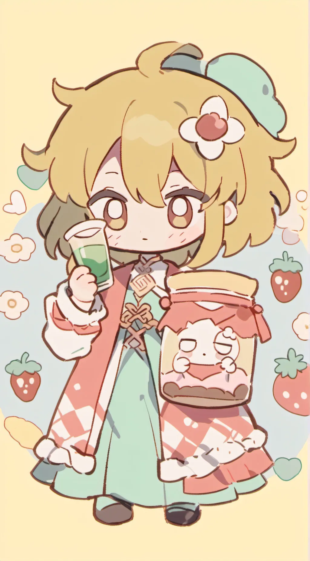 ai character: emma background
