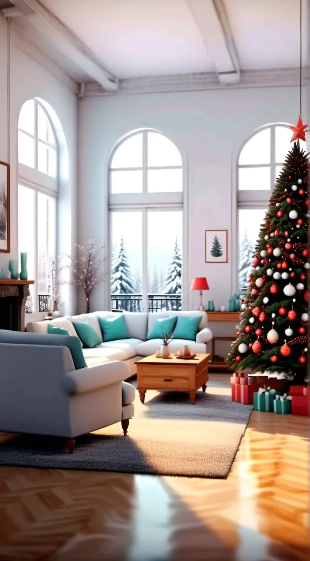 ai character: HH NOËL 🎄  background