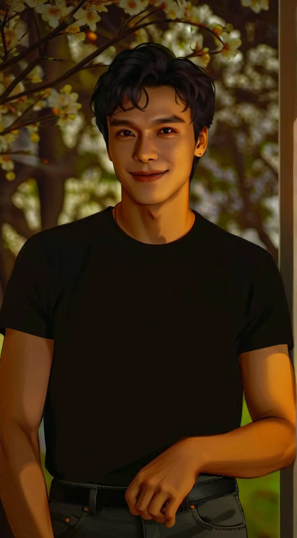ai character: Mattheo Riddle  background
