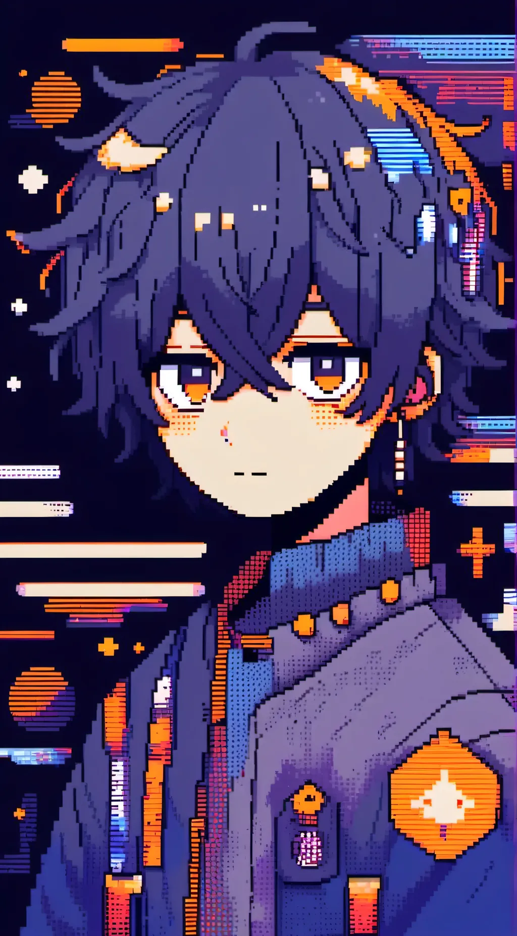 ai character: Zane (recreate) background