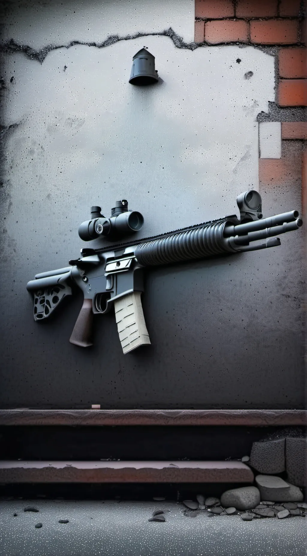 ai character: M4A1 background