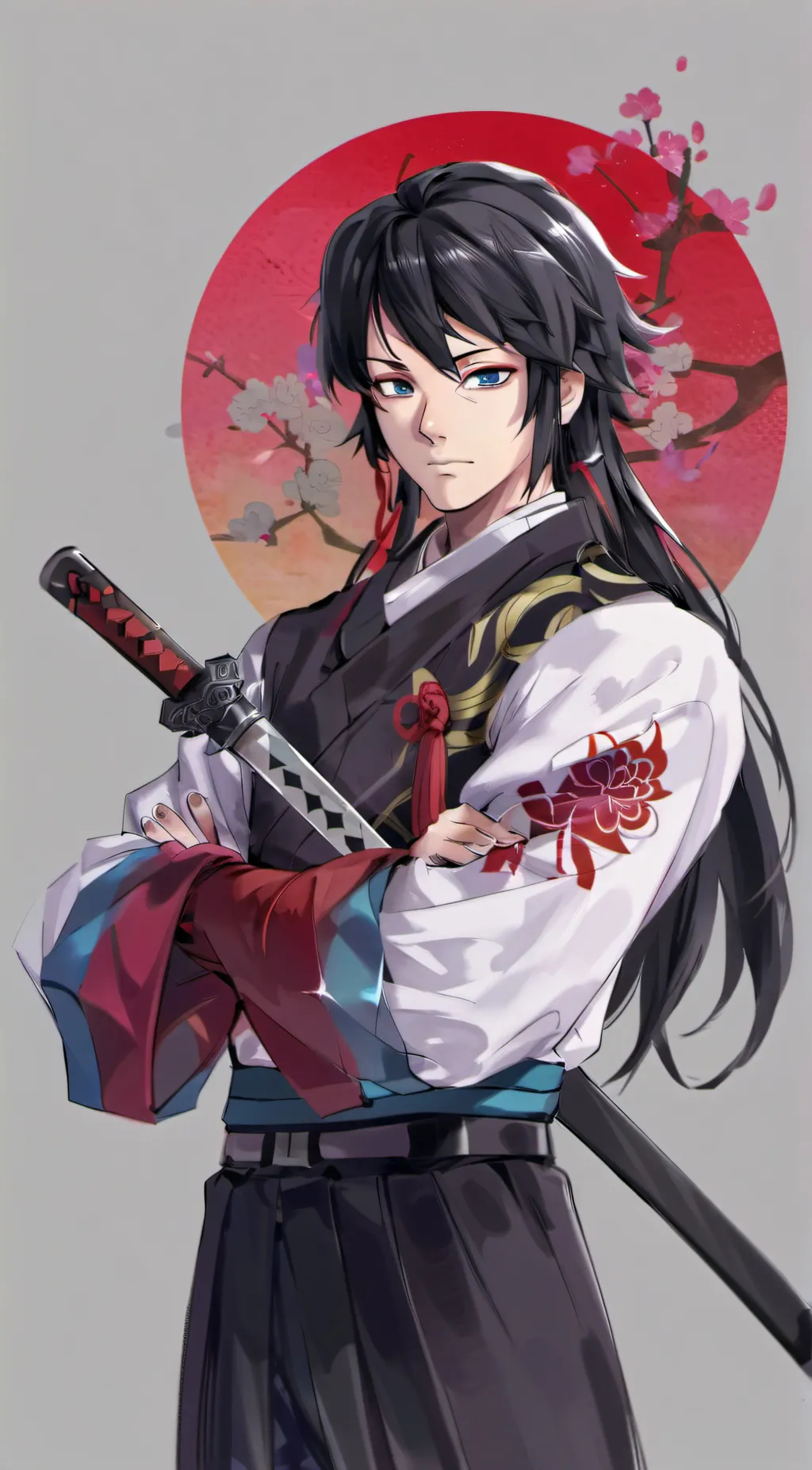 ai character: Giyuu and sanemi background