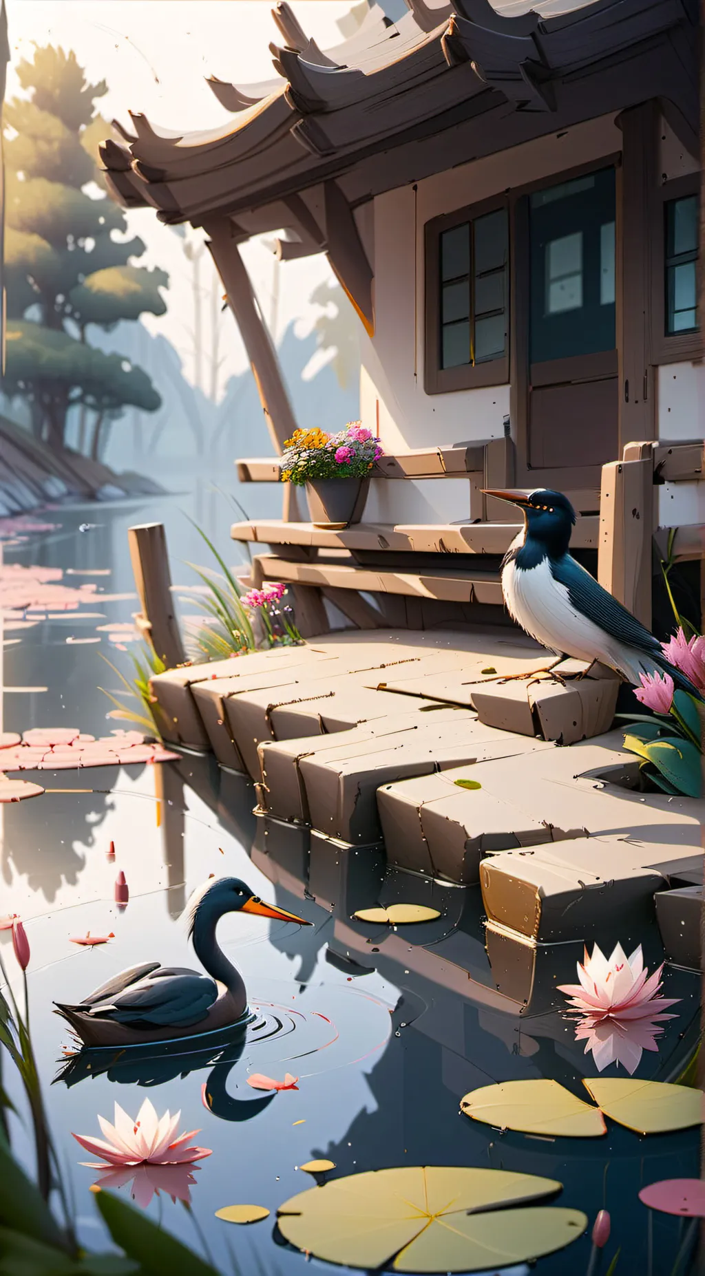 ai character: Kny! background