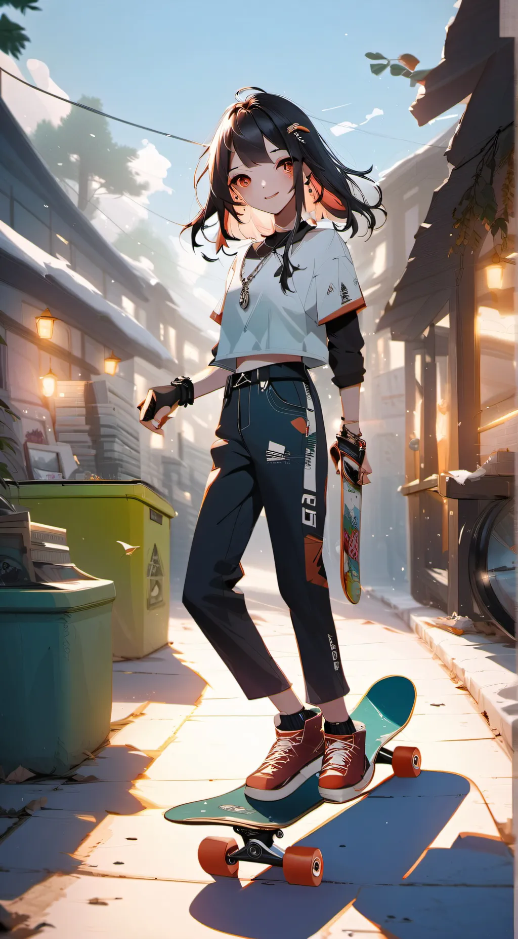 ai character: cheap skate background
