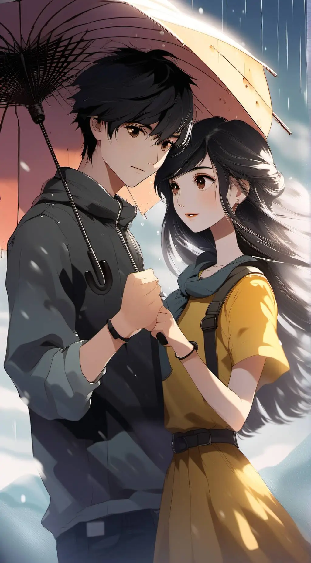 ai character: Jason and ema background