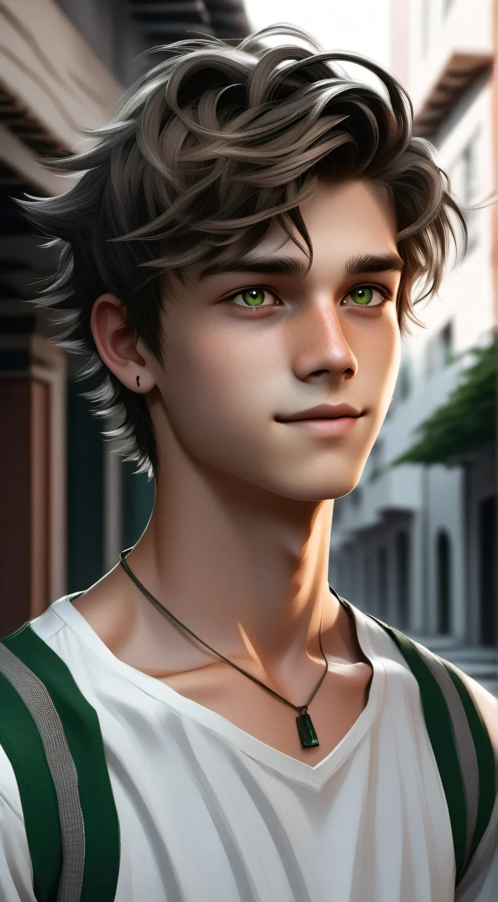 ai character: Adrian background