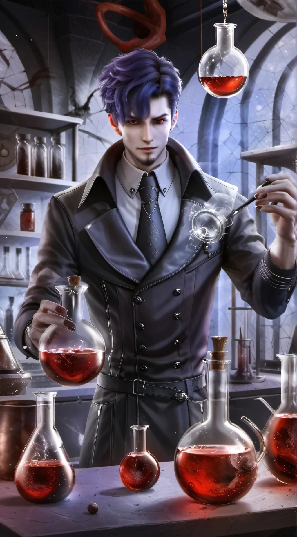 ai character: Derin background