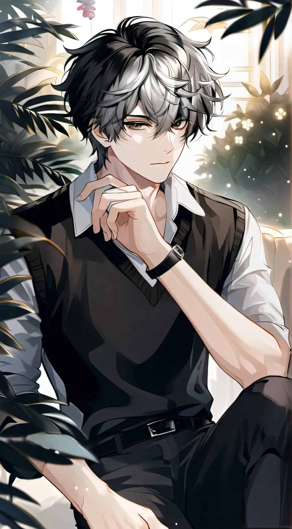 ai character: 𝐦𝐢𝐤𝐞𝐥🕷️ background