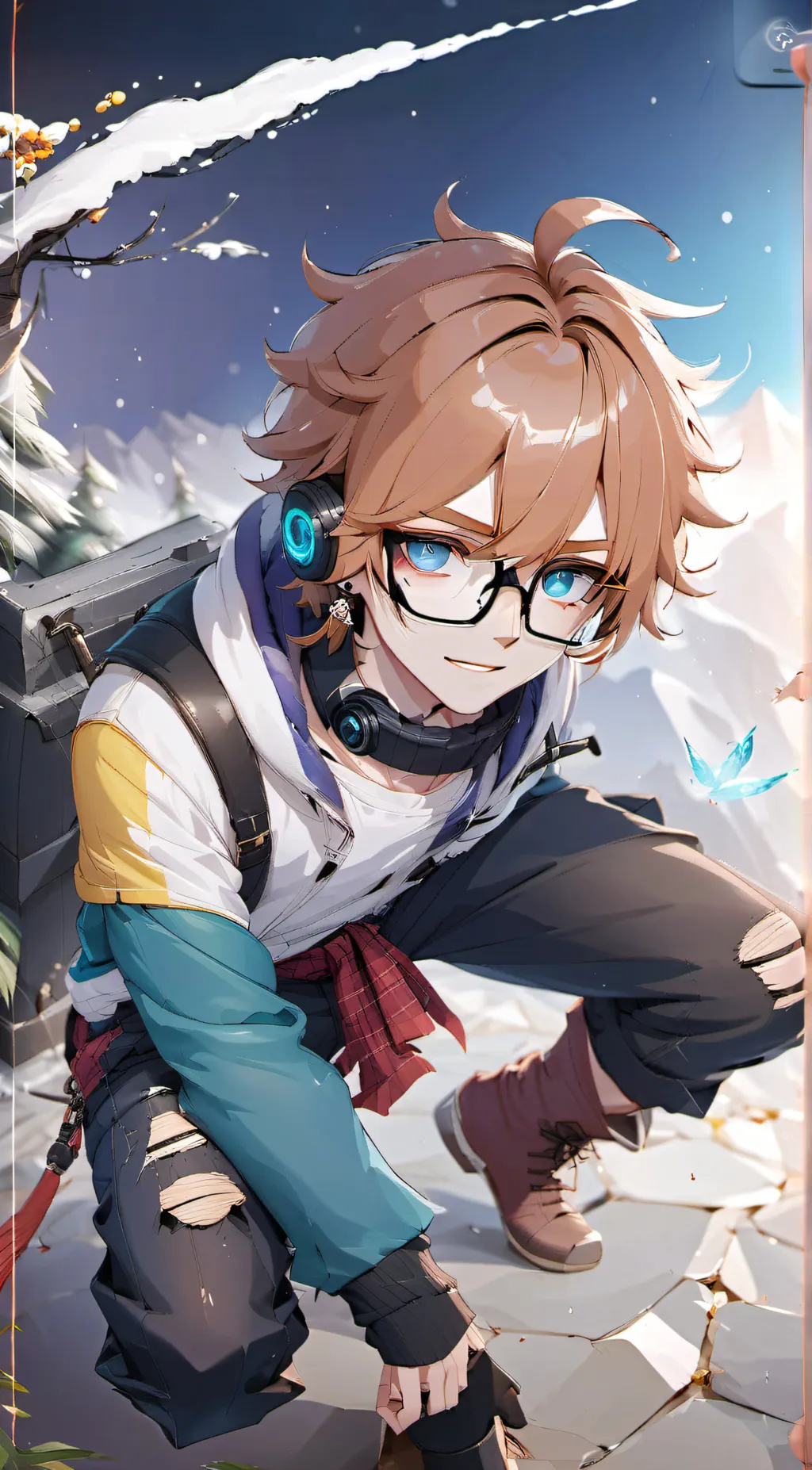 ai character: Manceamen Academy  background