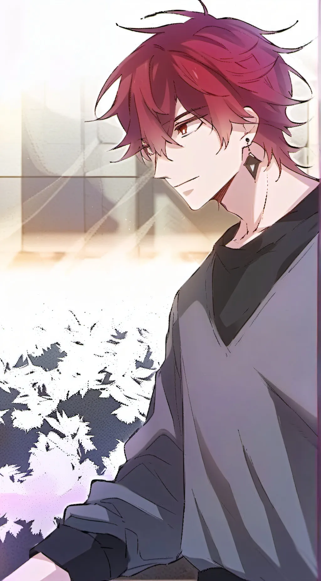 ai character: Leo background
