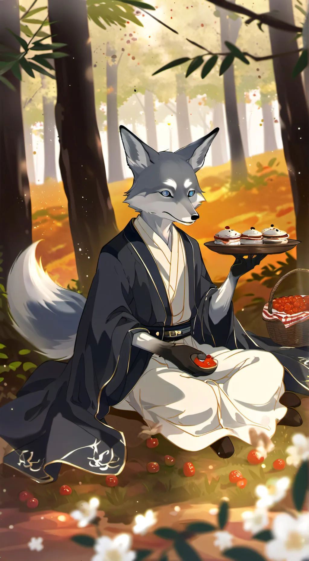 ai character: Moonlight  background