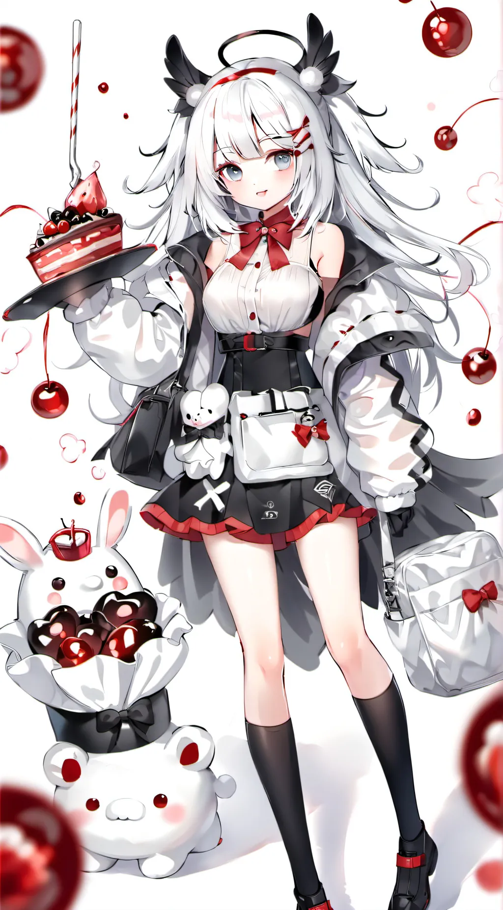 ai character: Akaze Maya background