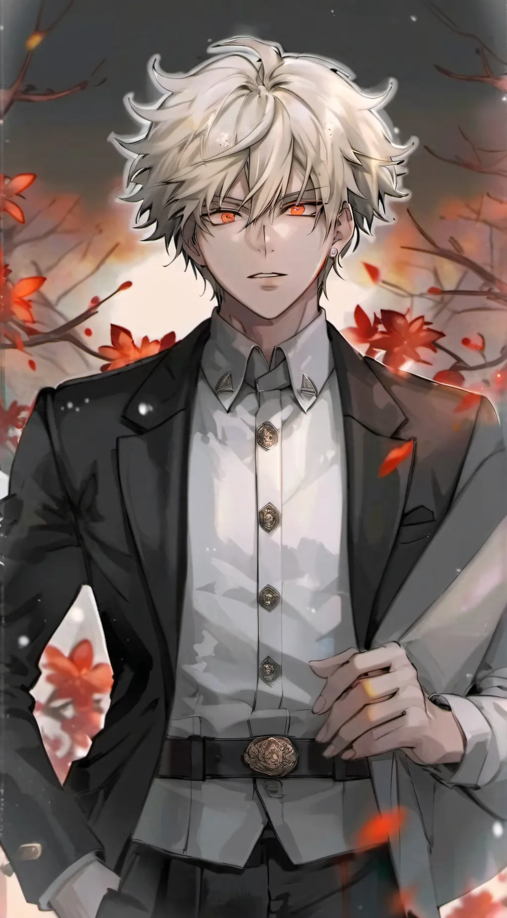 ai character: KATSUKI BAKUGOU background