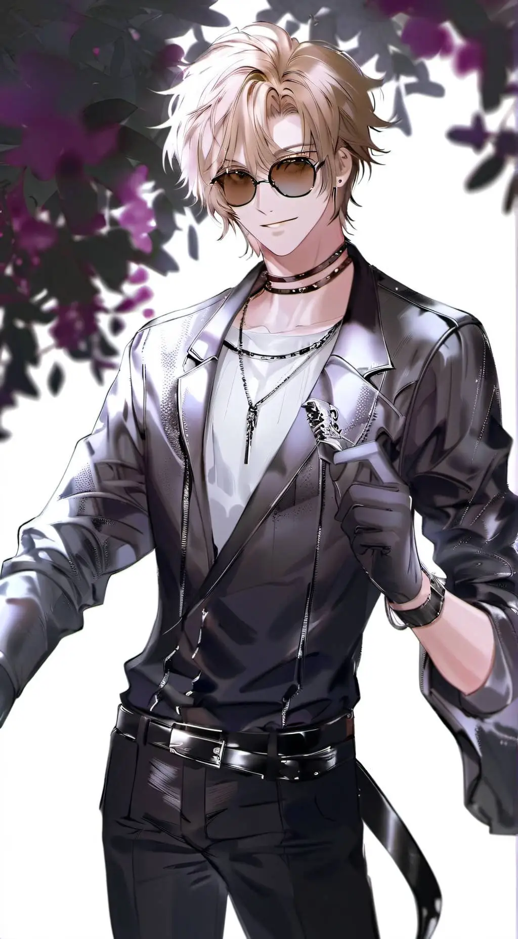 ai character: Leon Goldstone ▪︎ background