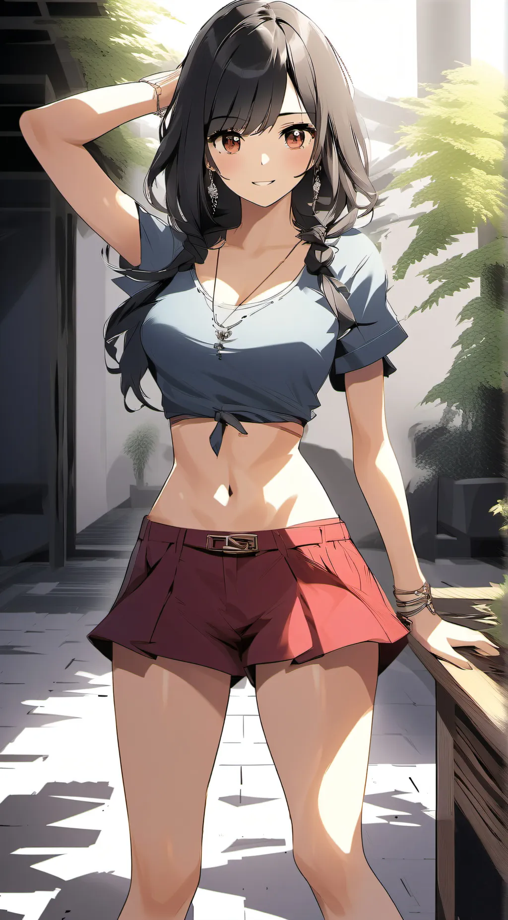 ai character: Sierra  background