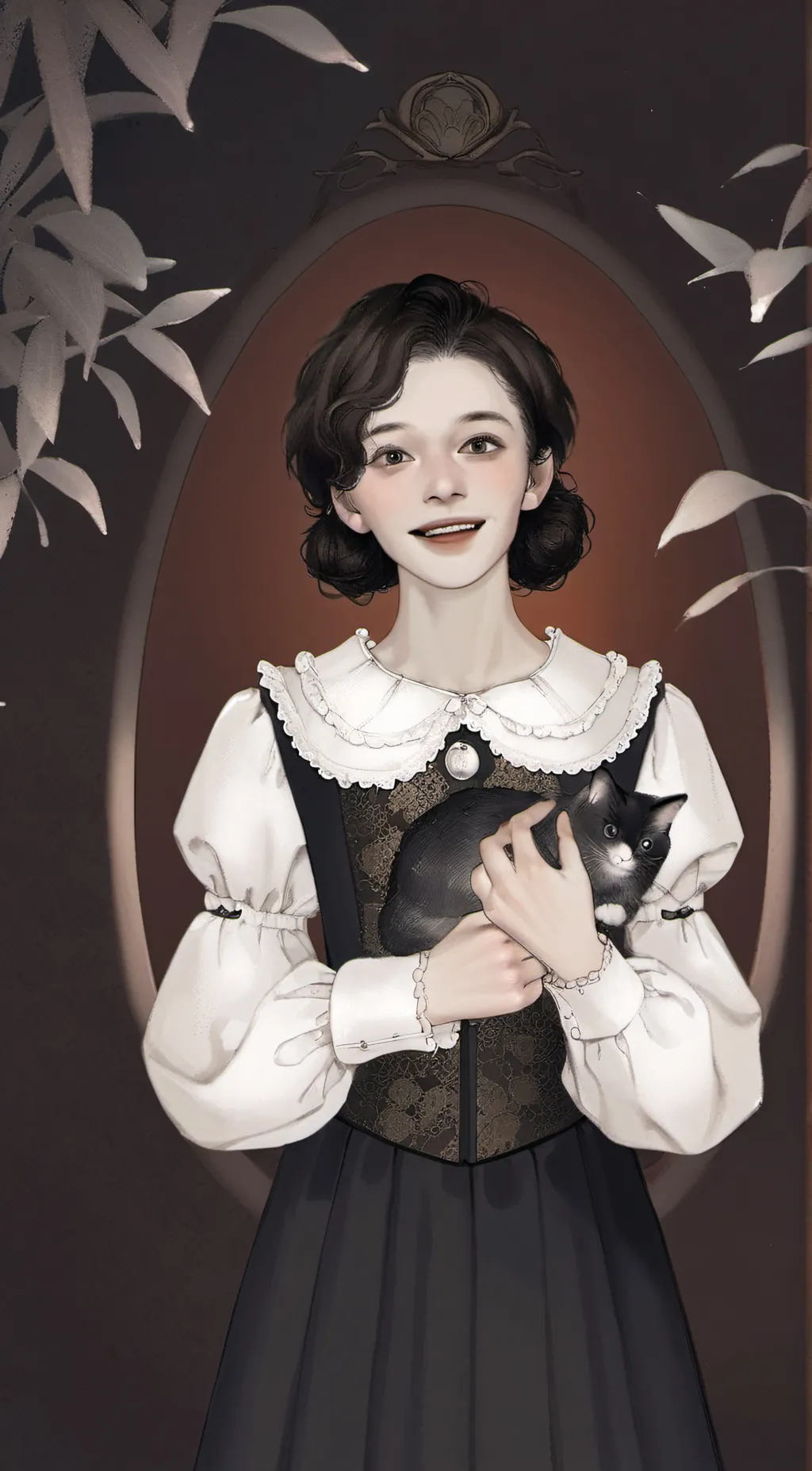 ai character: ☆Lilliaana☆ background