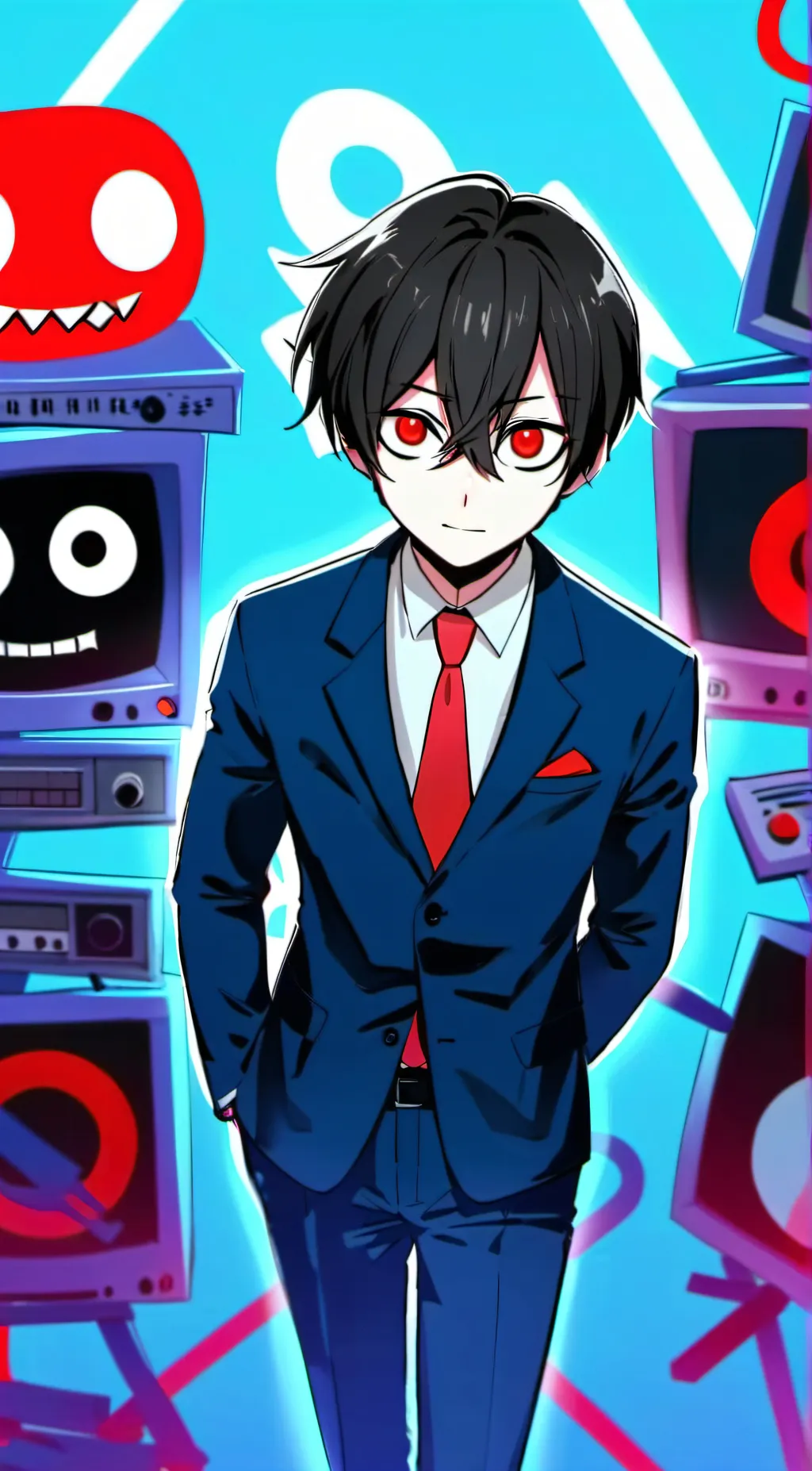 ai character: Vox background