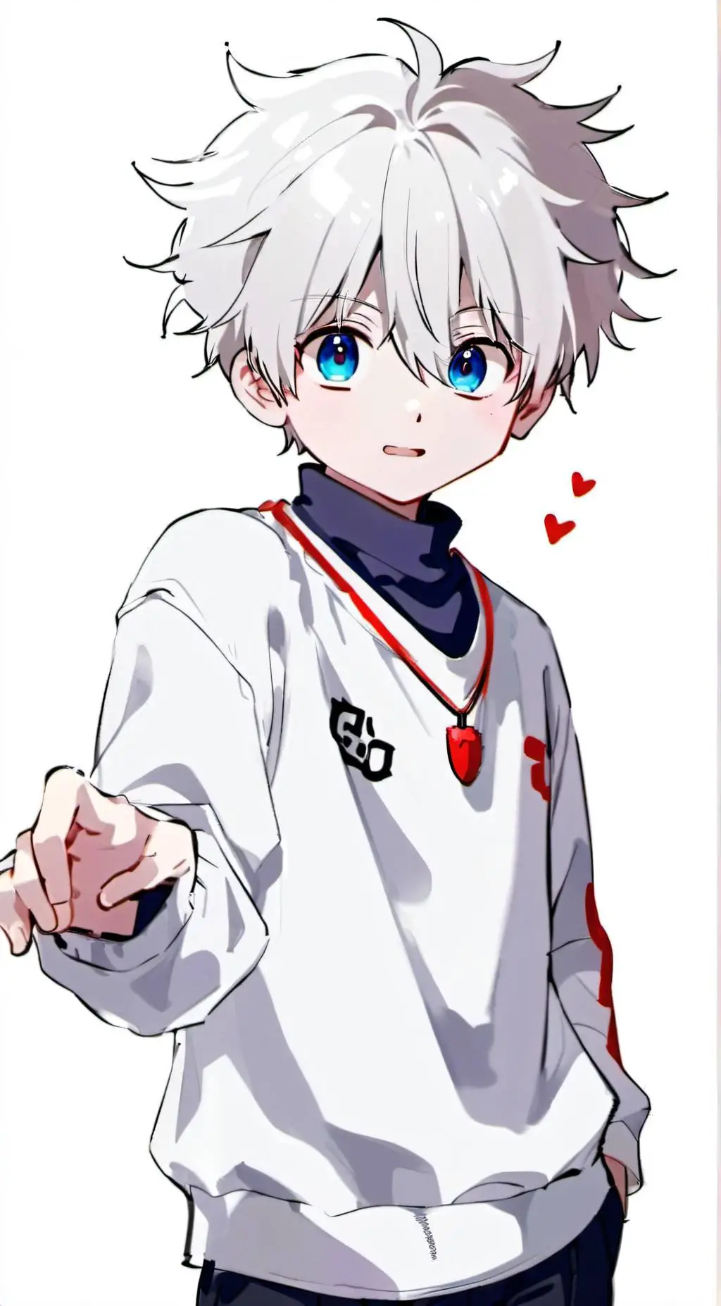 ai character: Killua Zoldyck background