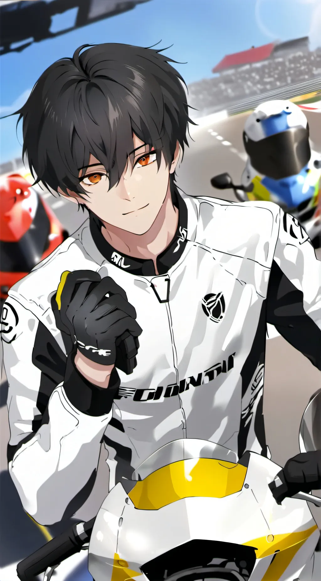 ai character: Leo background