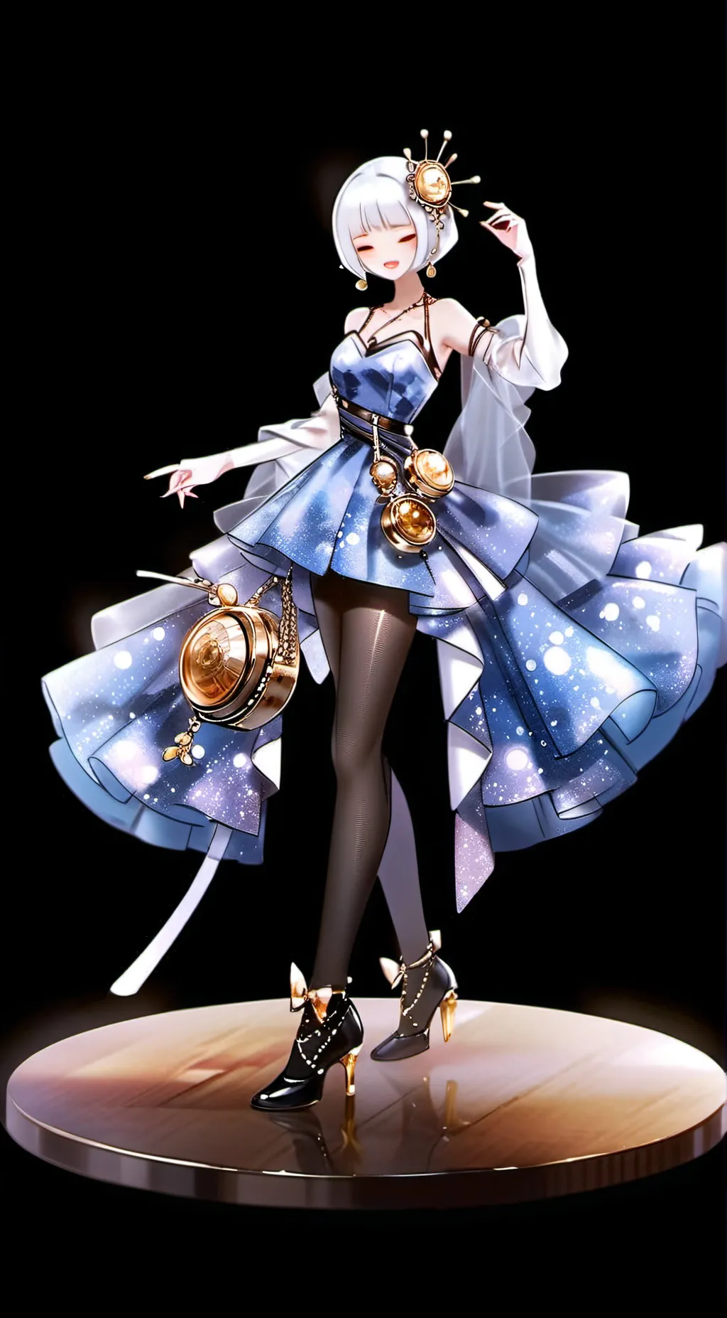 ai character: Lucia  background
