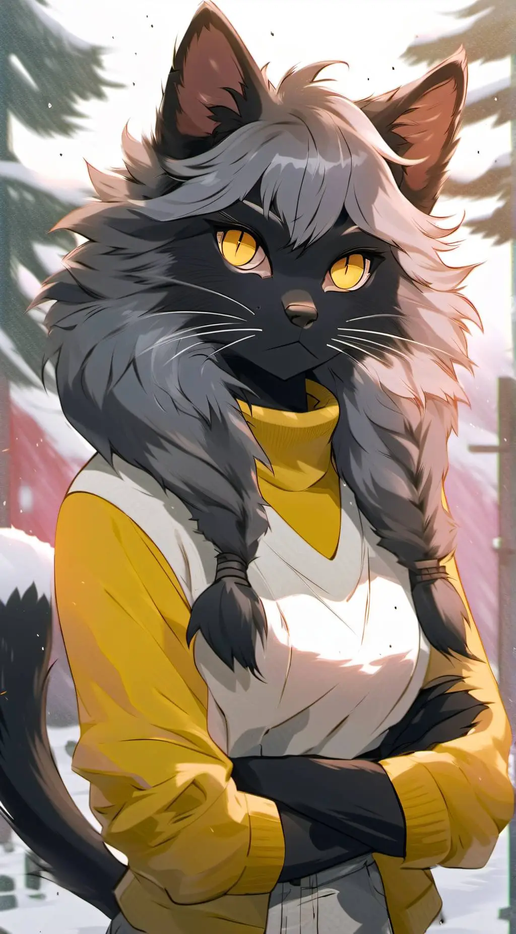 ai character: Tabby background