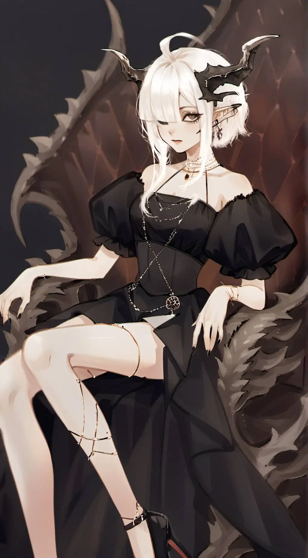 ai character: Crystal background