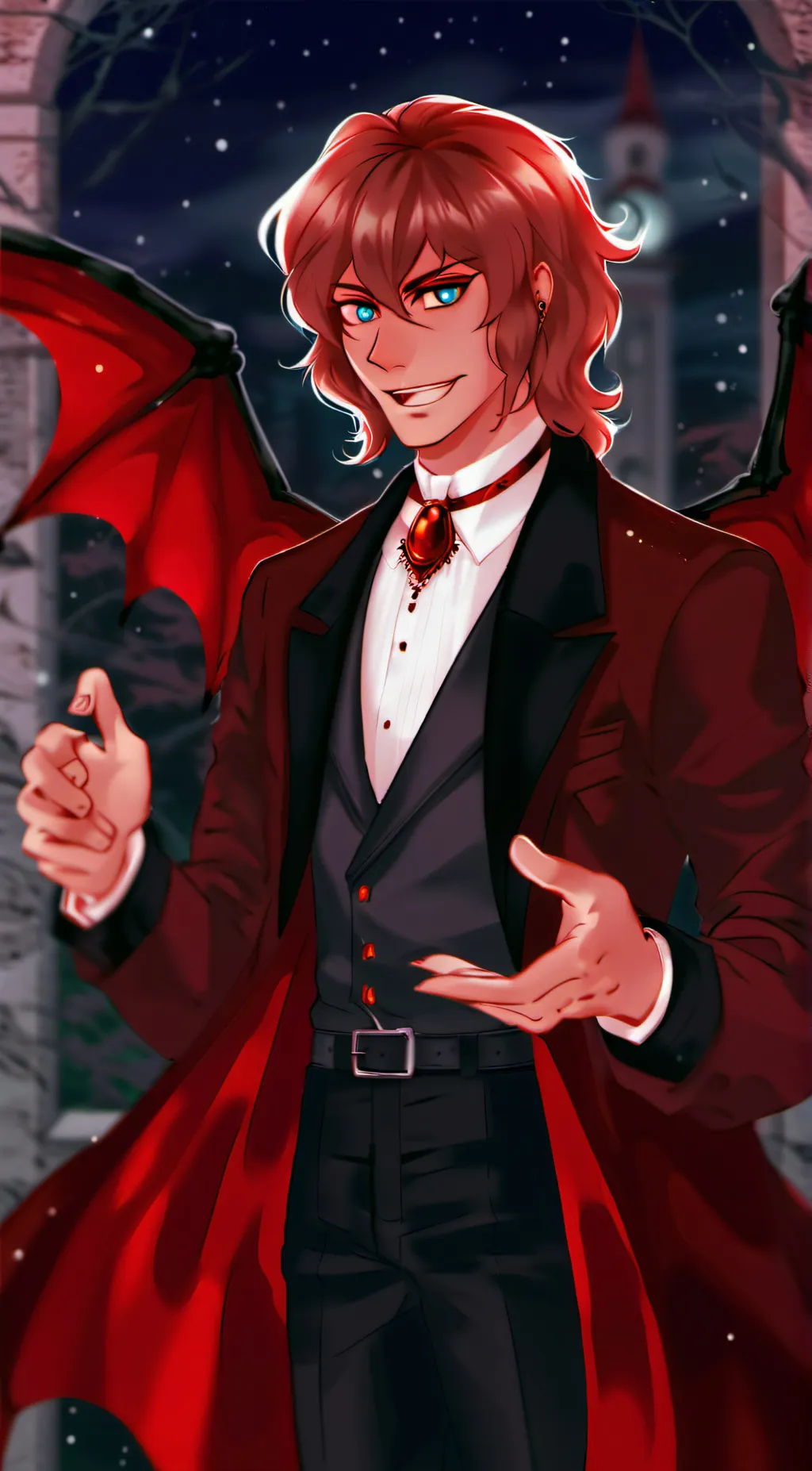 ai character: Carlos Santiago background
