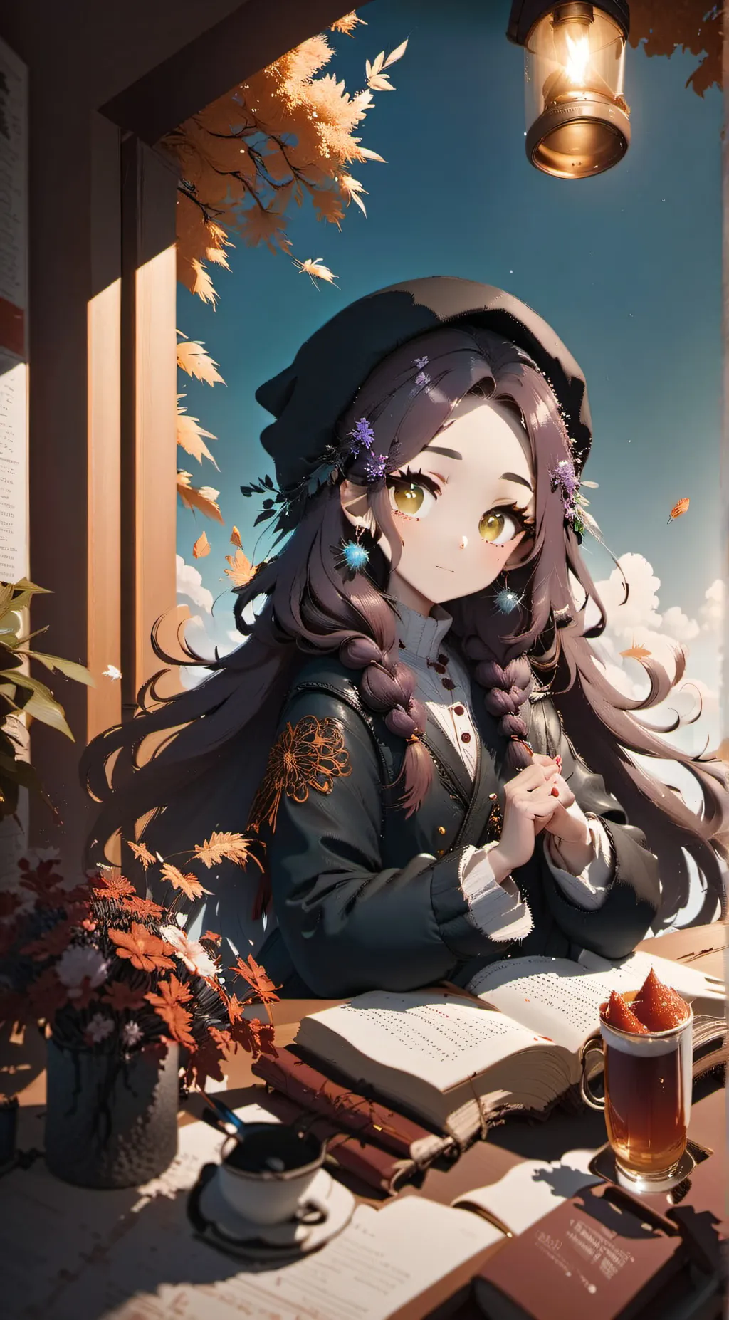 ai character: sandra background