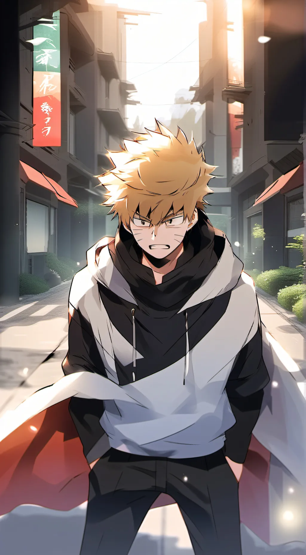ai character: Bokugo  background